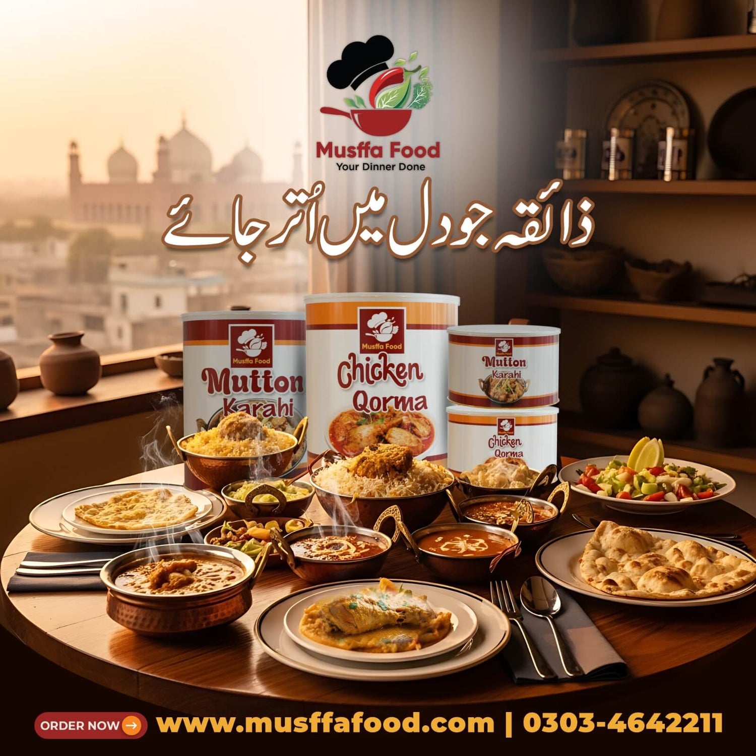 Tin Pack Food in Lahore Musffa Food