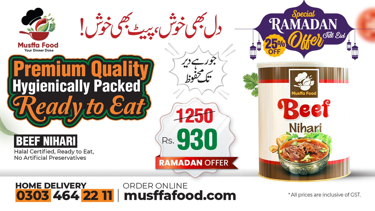 No Time to Cook? Best Ready-to-Eat Halal Meals in Pakistan Musffa Food