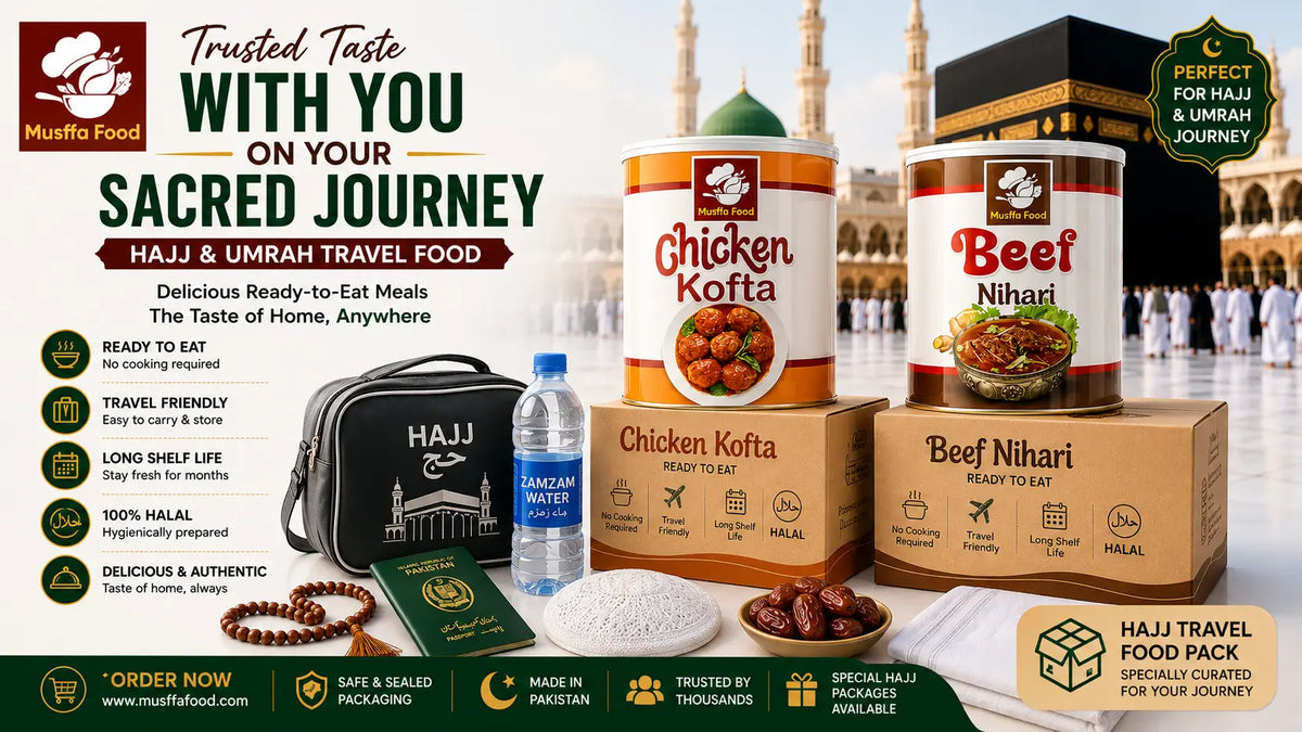 Hajj 2026 travel food pakistan Musffa Food