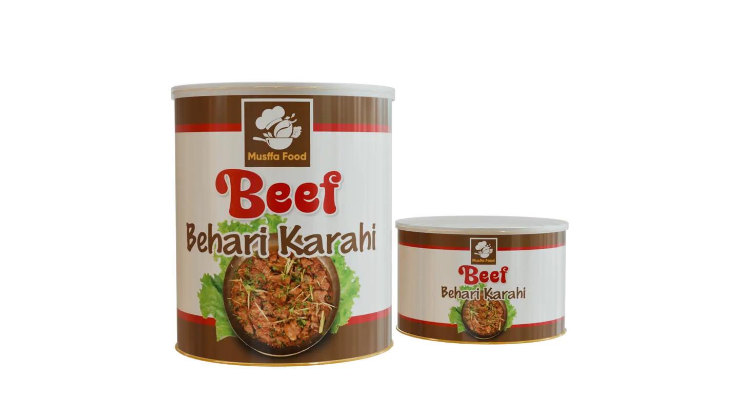 Beef Behari Karahi – Tin Pack