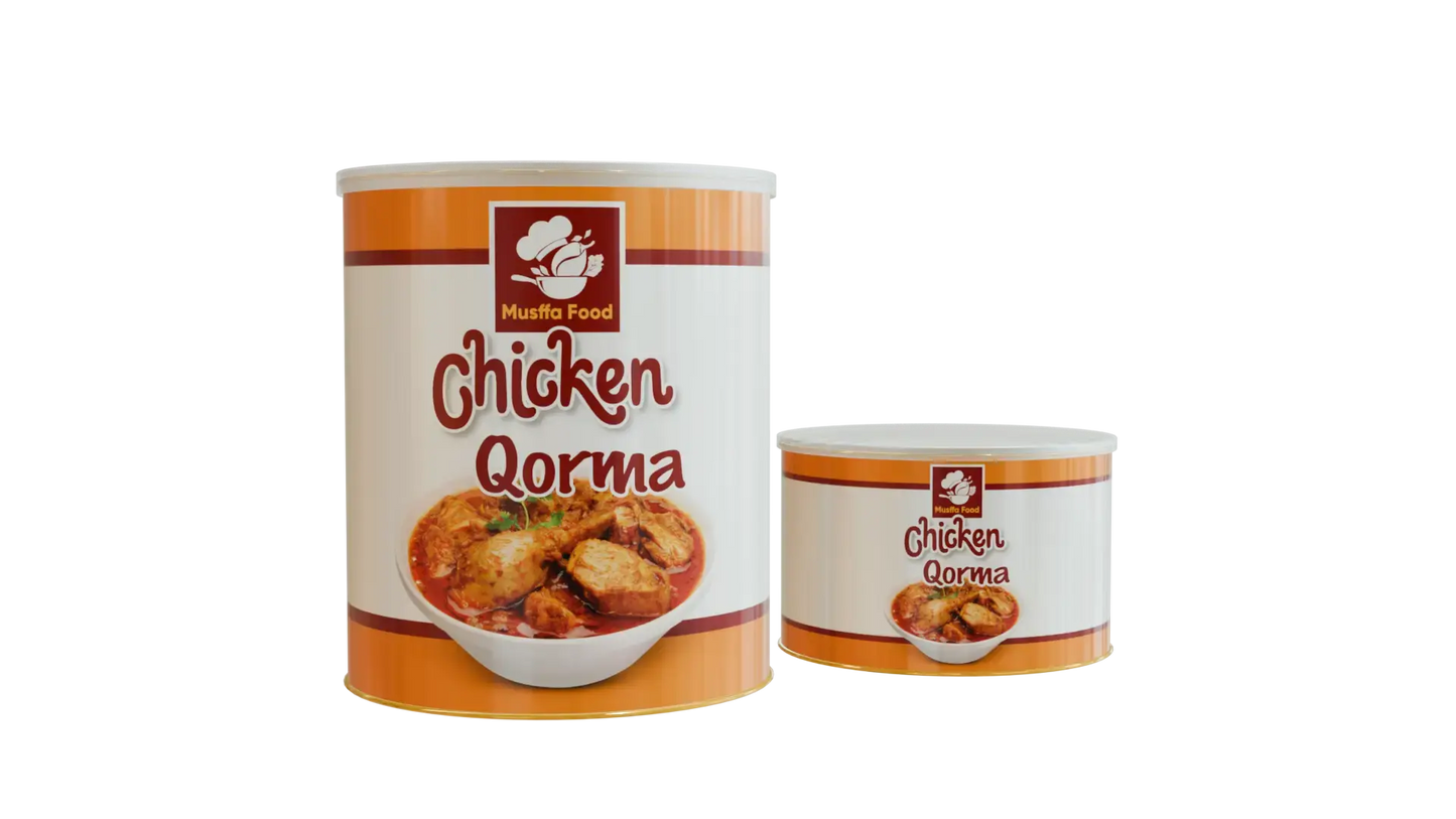 Chicken Qorma Tin Pack Musffa Food