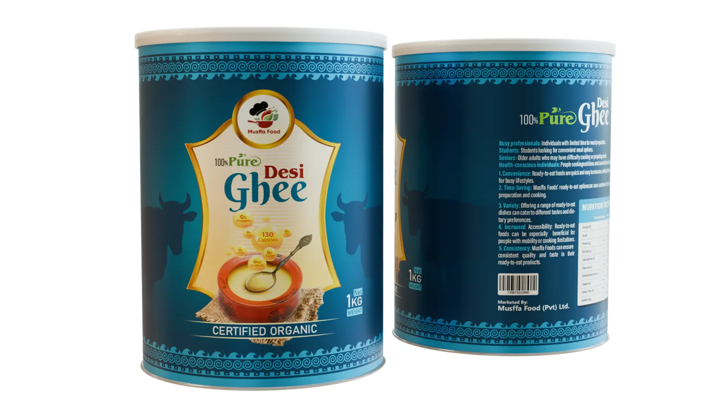Pure Desi Ghee(COW)- Tin pack
