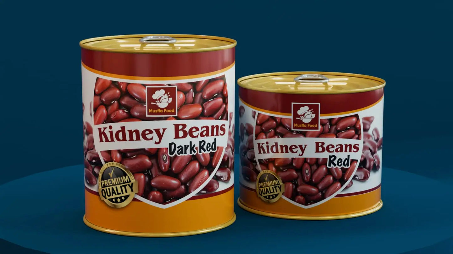Musffa Red Lobia (Kidney Beans) Tin Pack