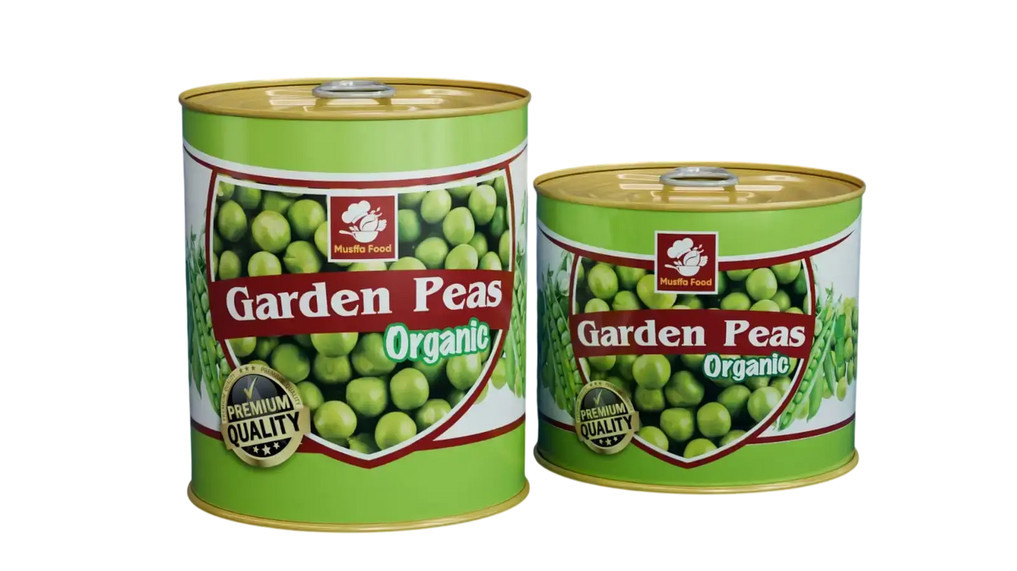 Garden Peas Tin Pack Musffa Food