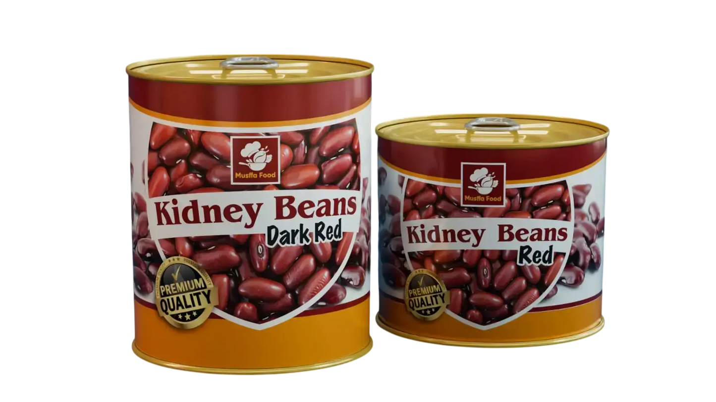Musffa Red Lobia (Kidney Beans) Tin Pack Musffa Food