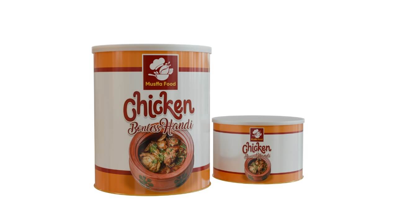 Chicken Boneless Handi Tin Pack