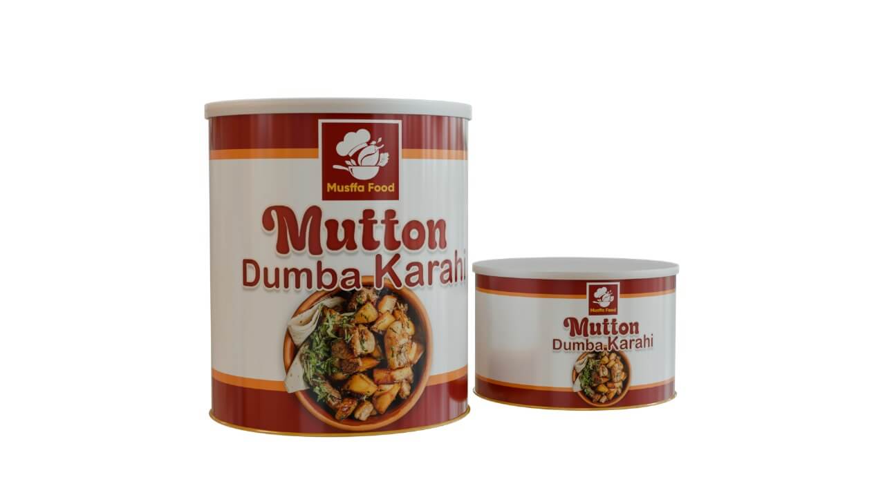 Mutton Dumba Karahi - Tin Pack