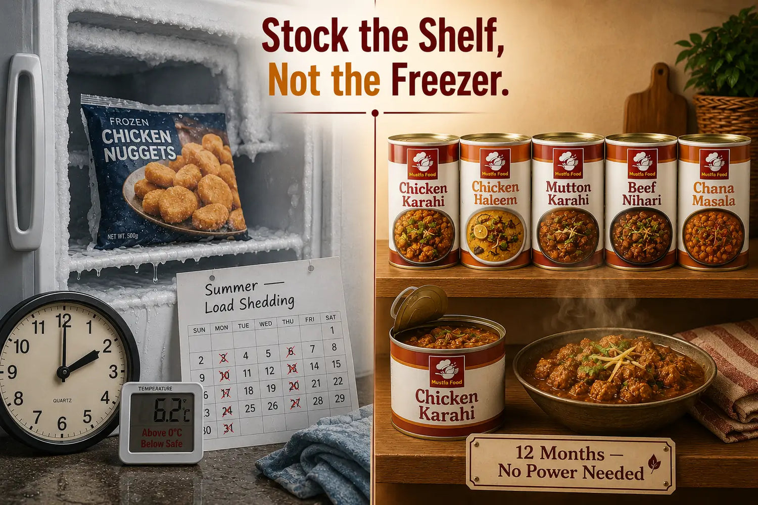 Tin Pack vs Frozen Food: Which Is Better in Pakistan?