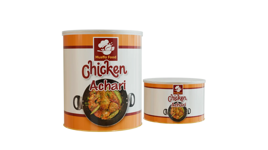 chicken achari karahi Tin Pack