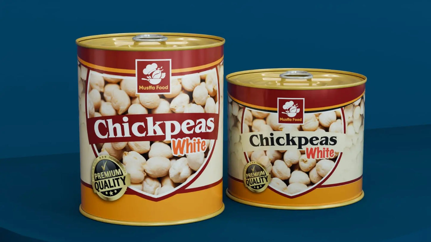 Musffa White Chana Tin Pack