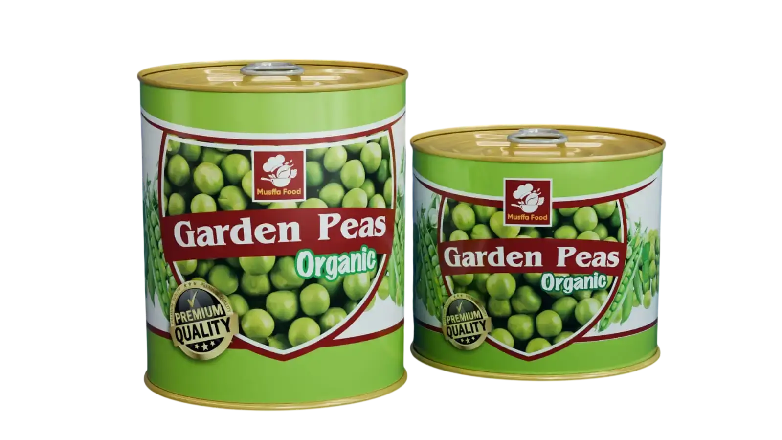 Garden Peas Tin Pack Musffa Food
