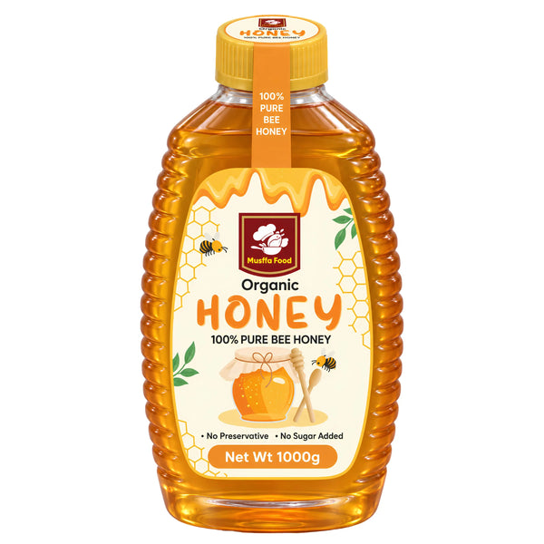 Organic Honey (Glass Bottle) Musffa Food