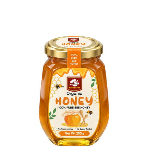 Organic Honey (Glass Bottle) Musffa Food
