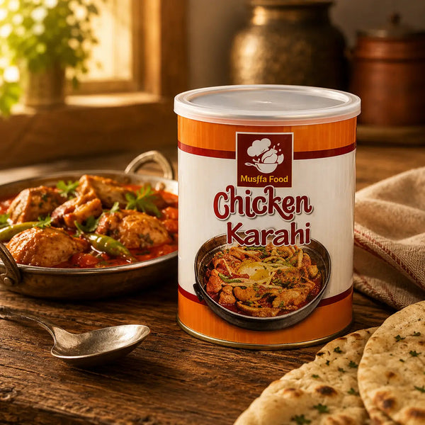 Chicken Karahi Tin Pack Musffa Food